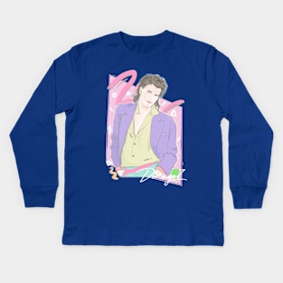 Pastel John Taylor Kids Long Sleeve T-Shirt